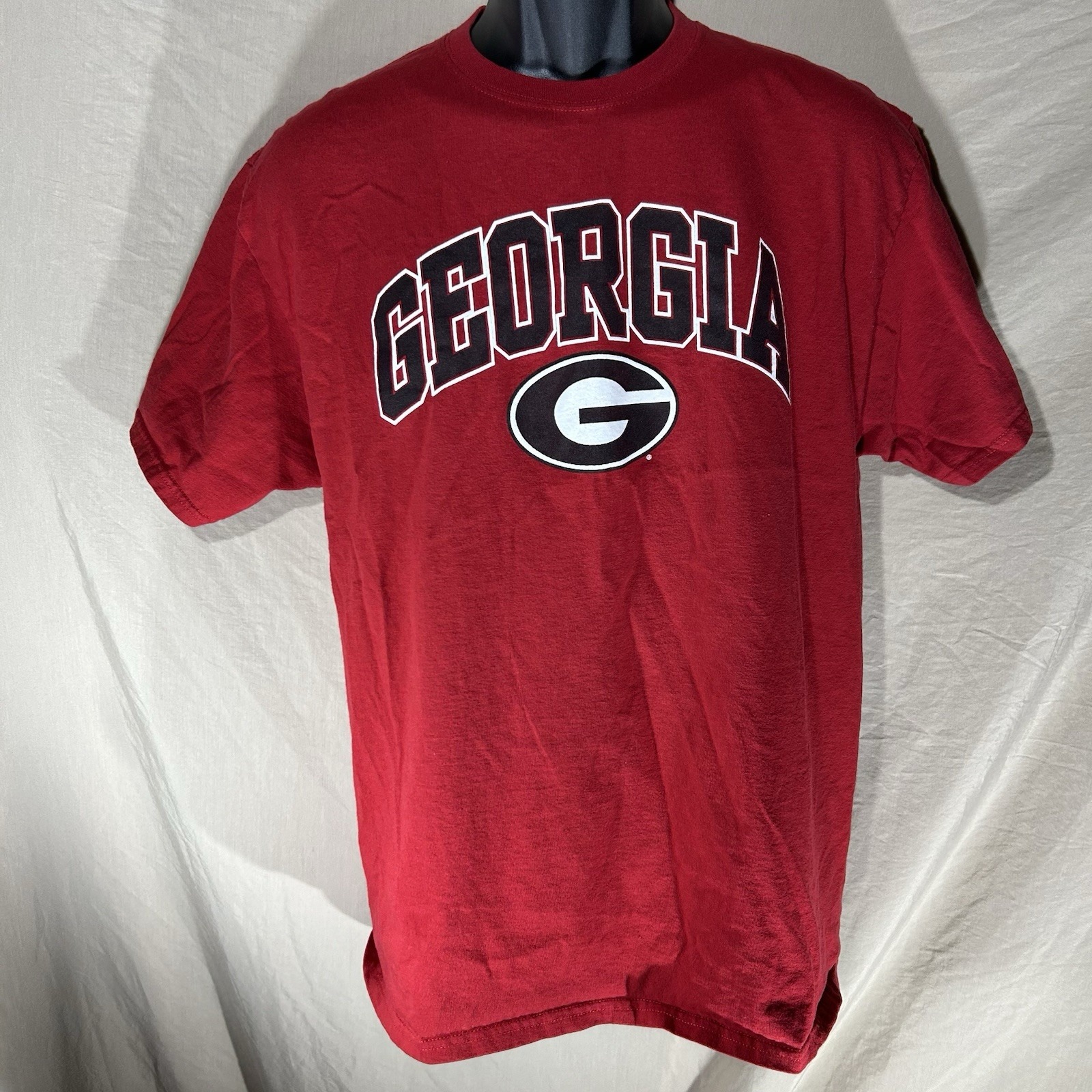 Ncaa Georgia Bulldogs Russell Athletic T-Shirt Men's Large Red Graphic